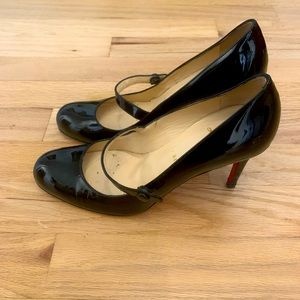 Christian Louboutin patent leather mary janes